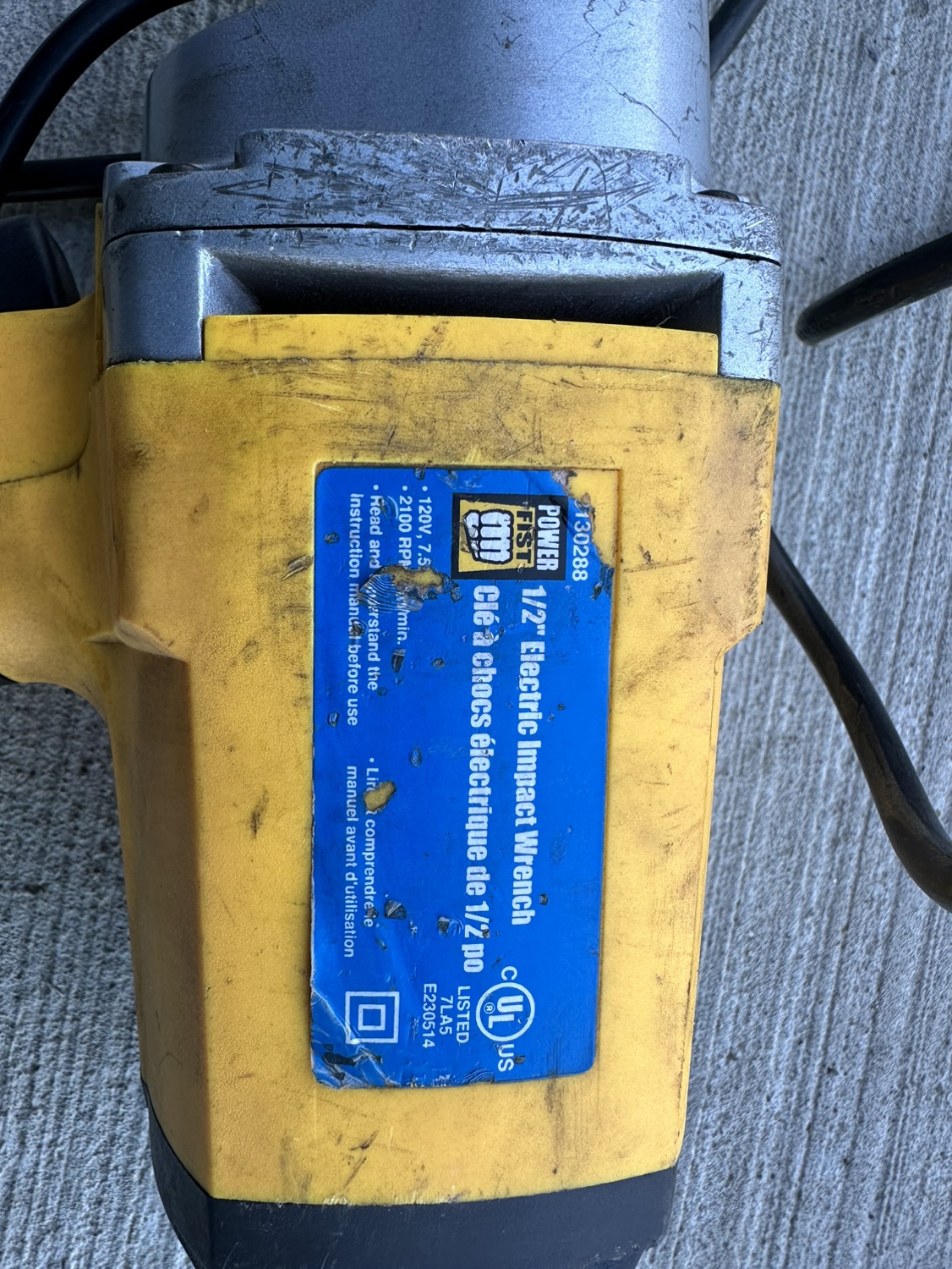 Electric impact wrench - photo 2