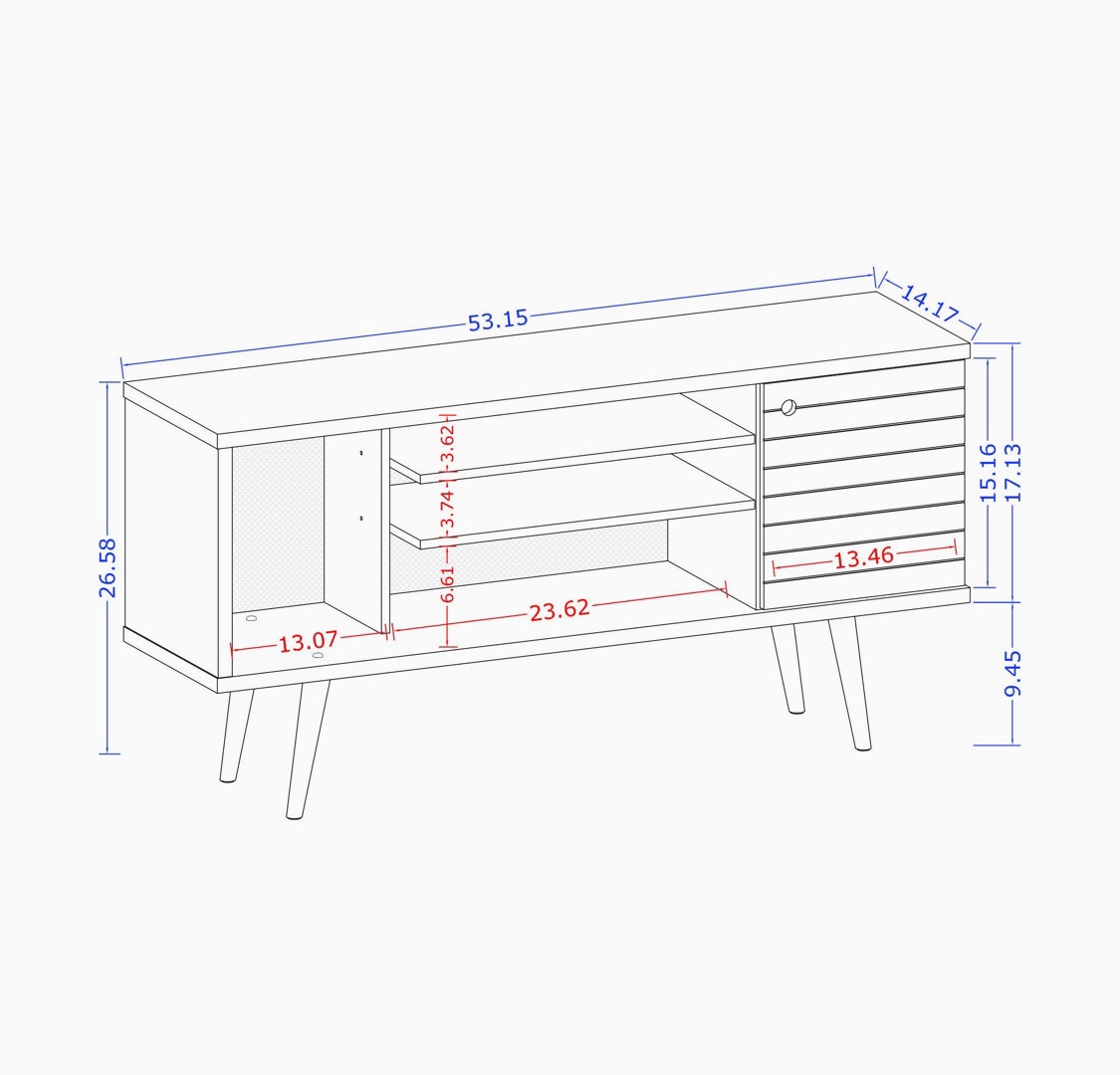Mid Century Modern TV Stand - photo 3