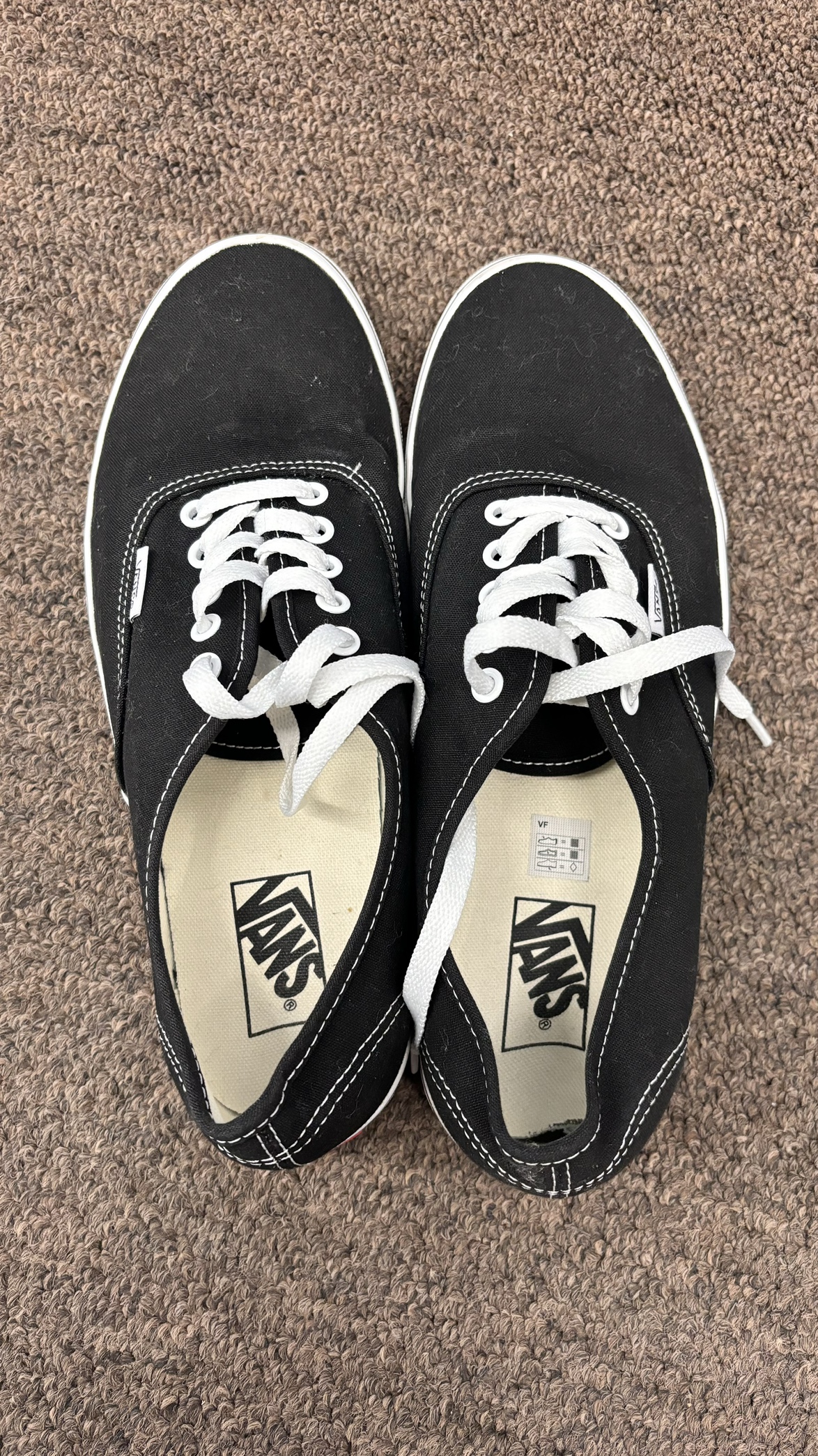 Vans Men’s Shows Black (10.5 US Size)
