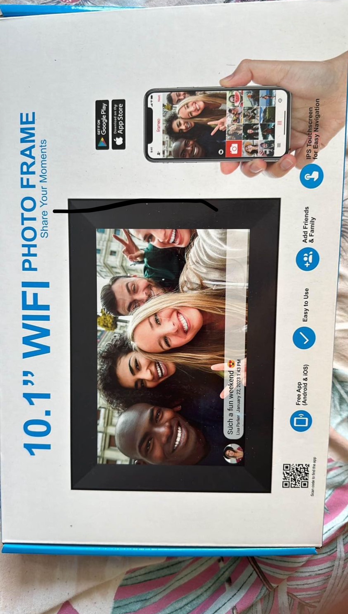 Digital photo frame thumbnail