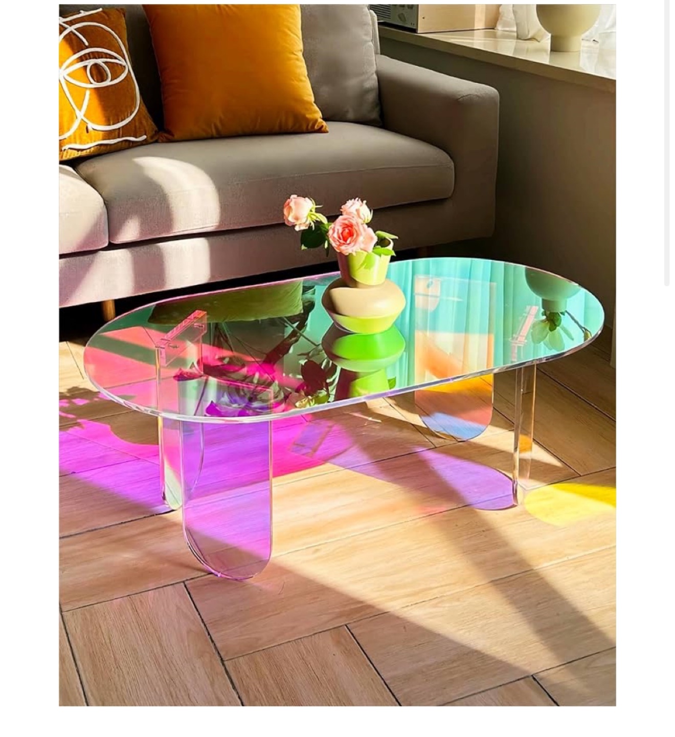 Acrylic coffee table - photo 5