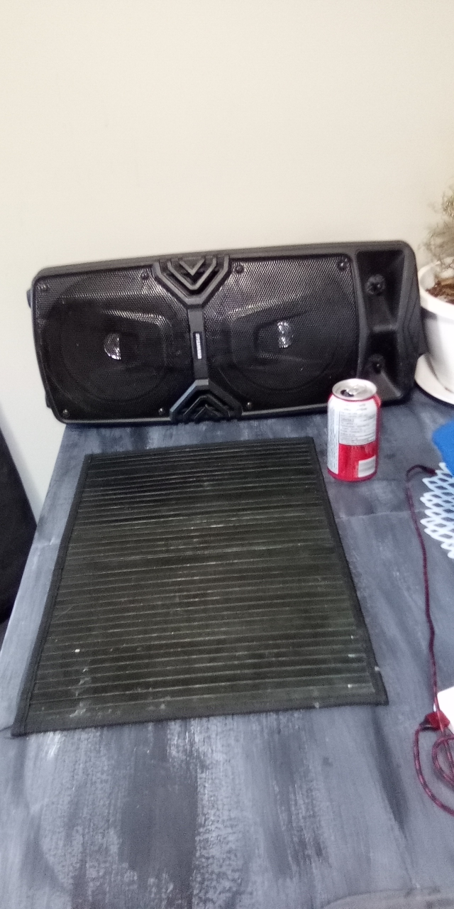 loud boombox Bluetooth $45