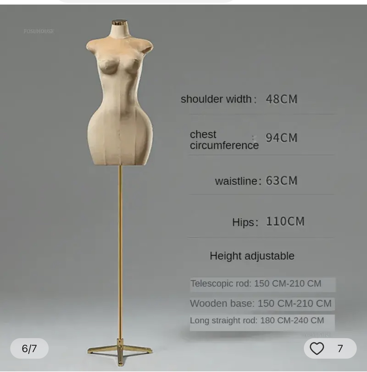 Brand new fashion display mannequin