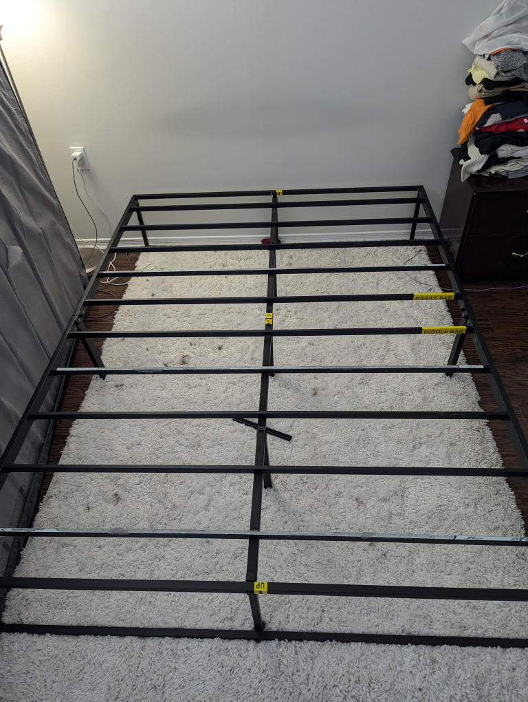 metal bed frame queen size - photo 2