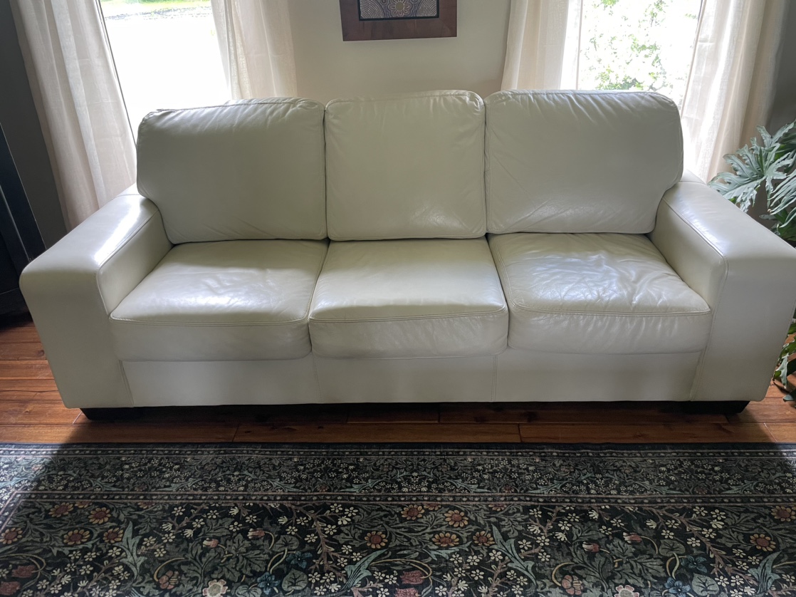 Leather Natuzzi Armchair and Sofa - photo 5