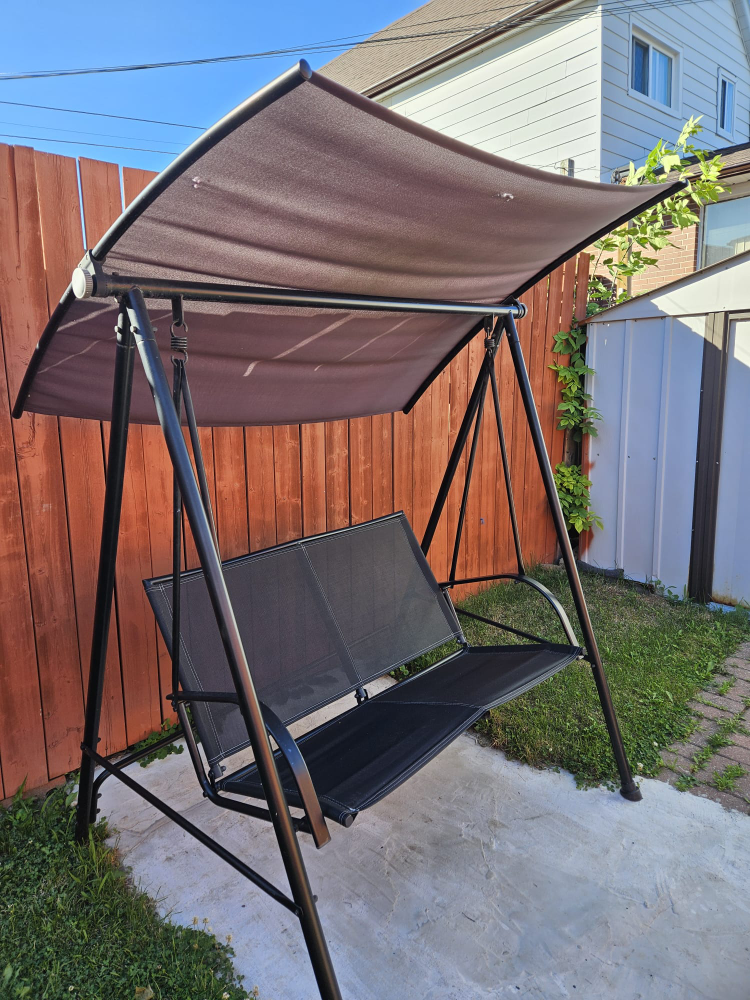 loveseat outdoor swing