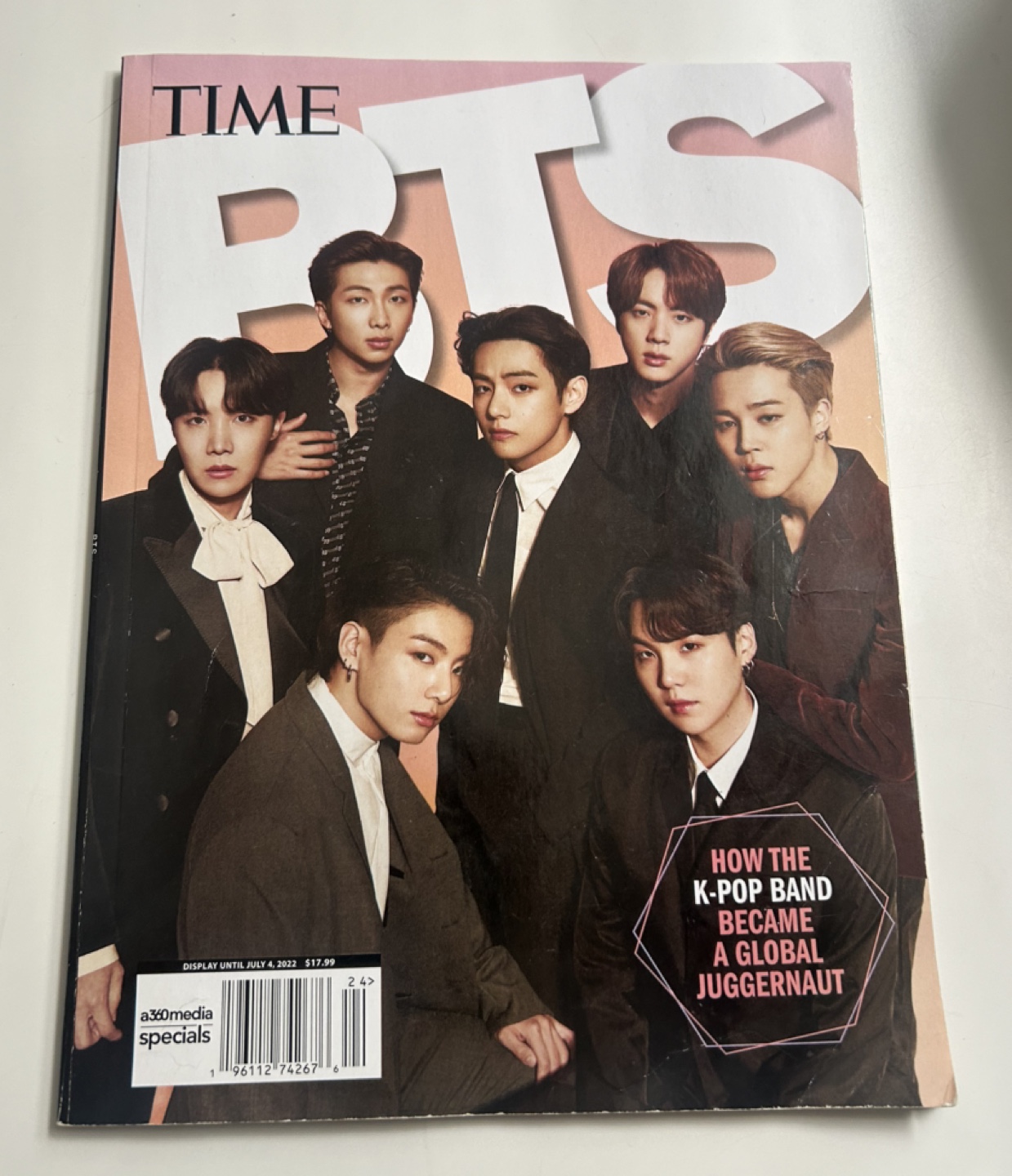 BTS Time magazine
