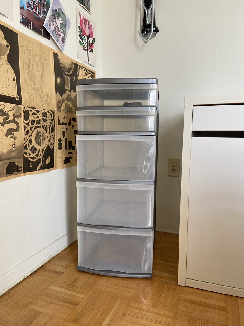 Plastic storage drawers image indicator(2)