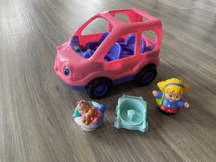 Little People Pink Car with Accessories