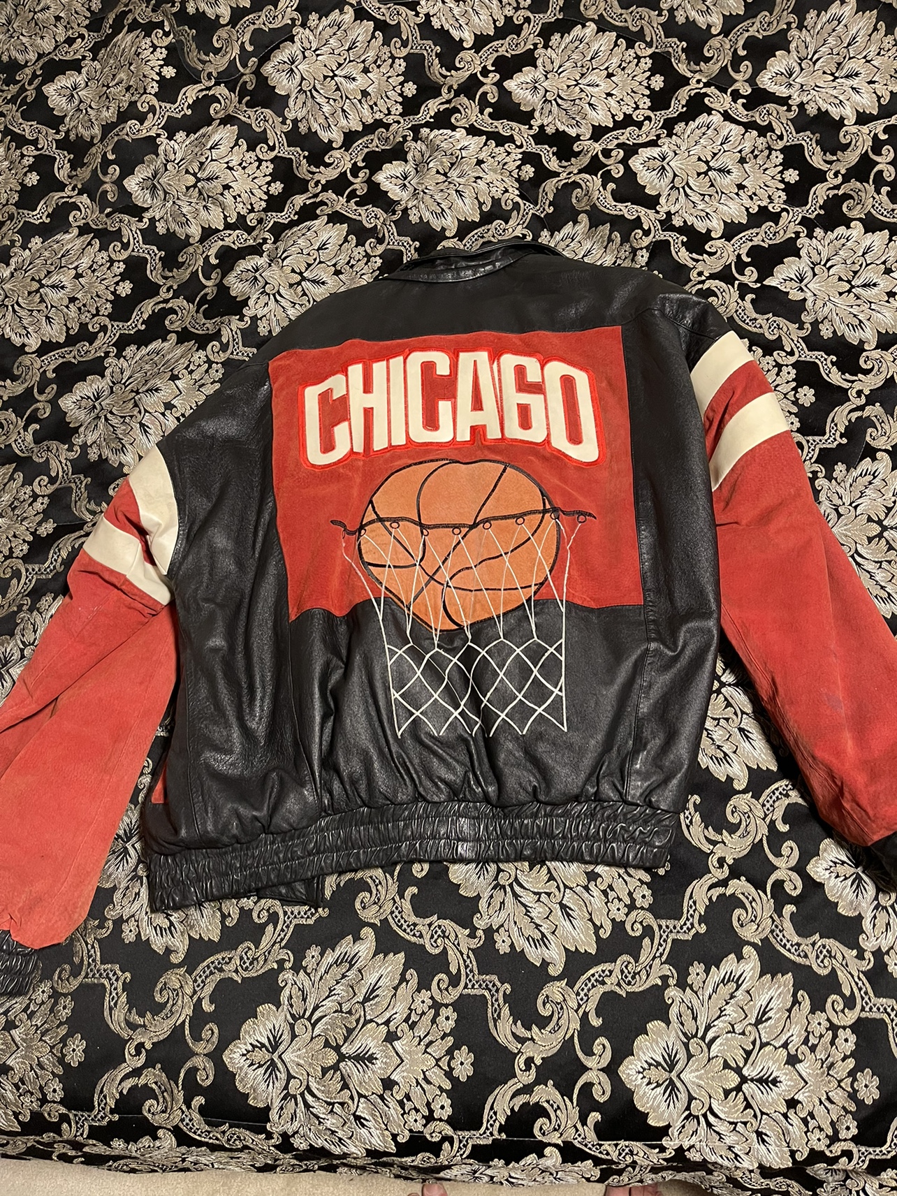 Vintage Chicago Basketball Jacket