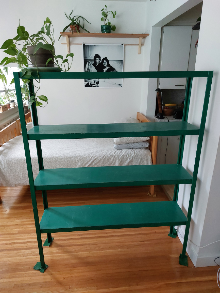 Metal Shelving Unit