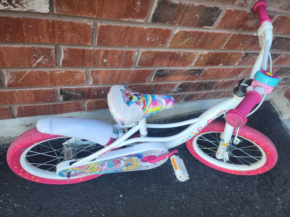 Barbie Kid Girl Bike 16" image indicator(2)