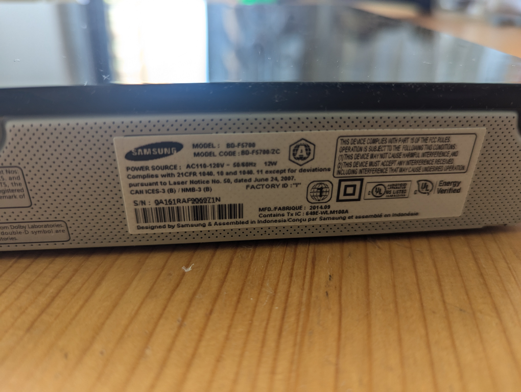 Blue-ray dvd player - photo 3