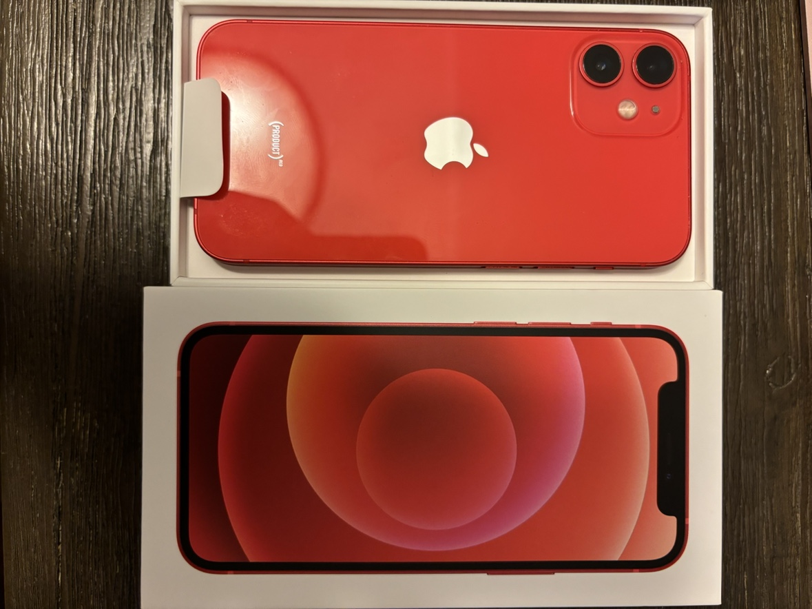 iPhone 12 mini product red 256gb thumbnail