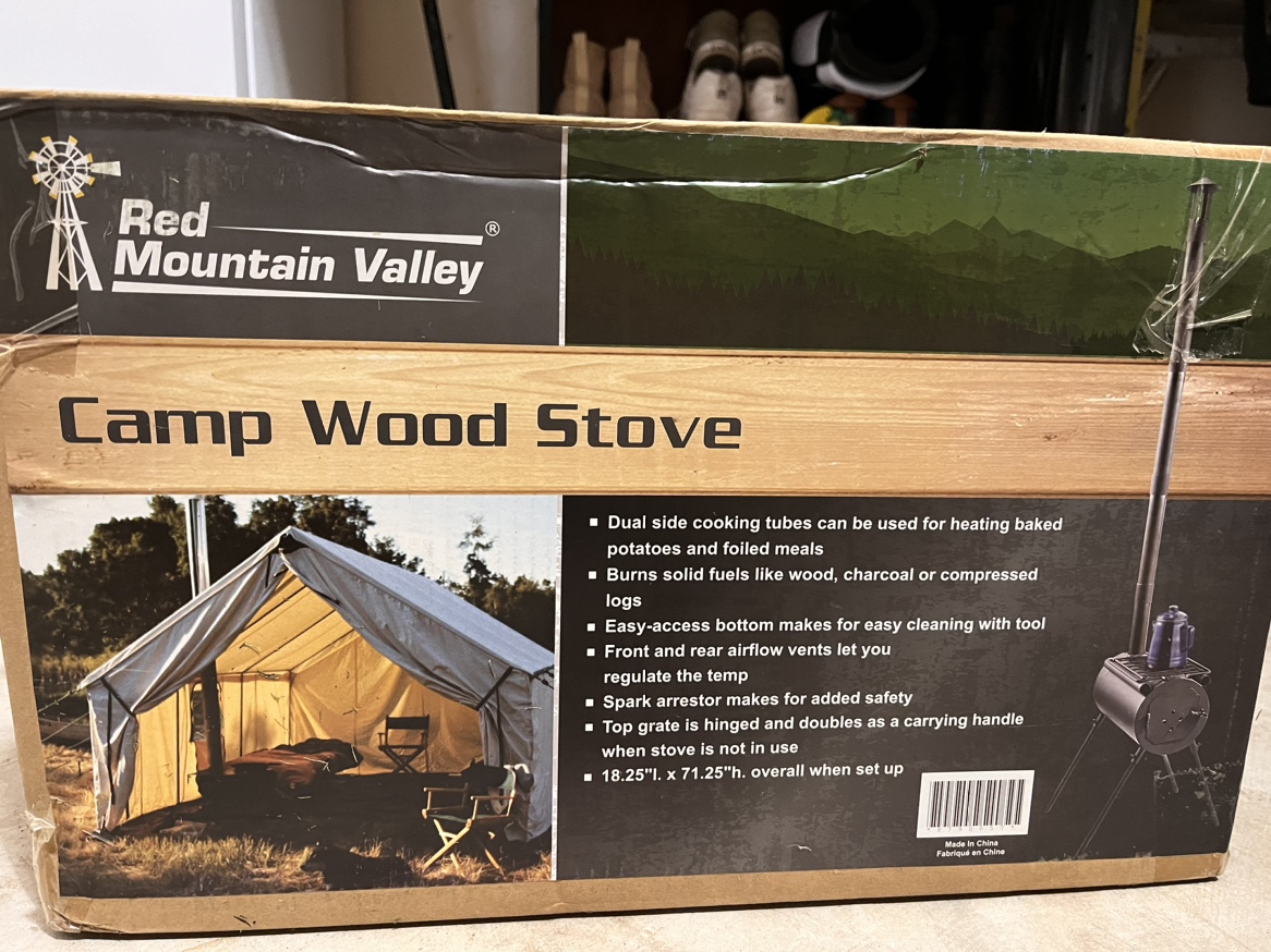 Camp Wood Stove thumbnail