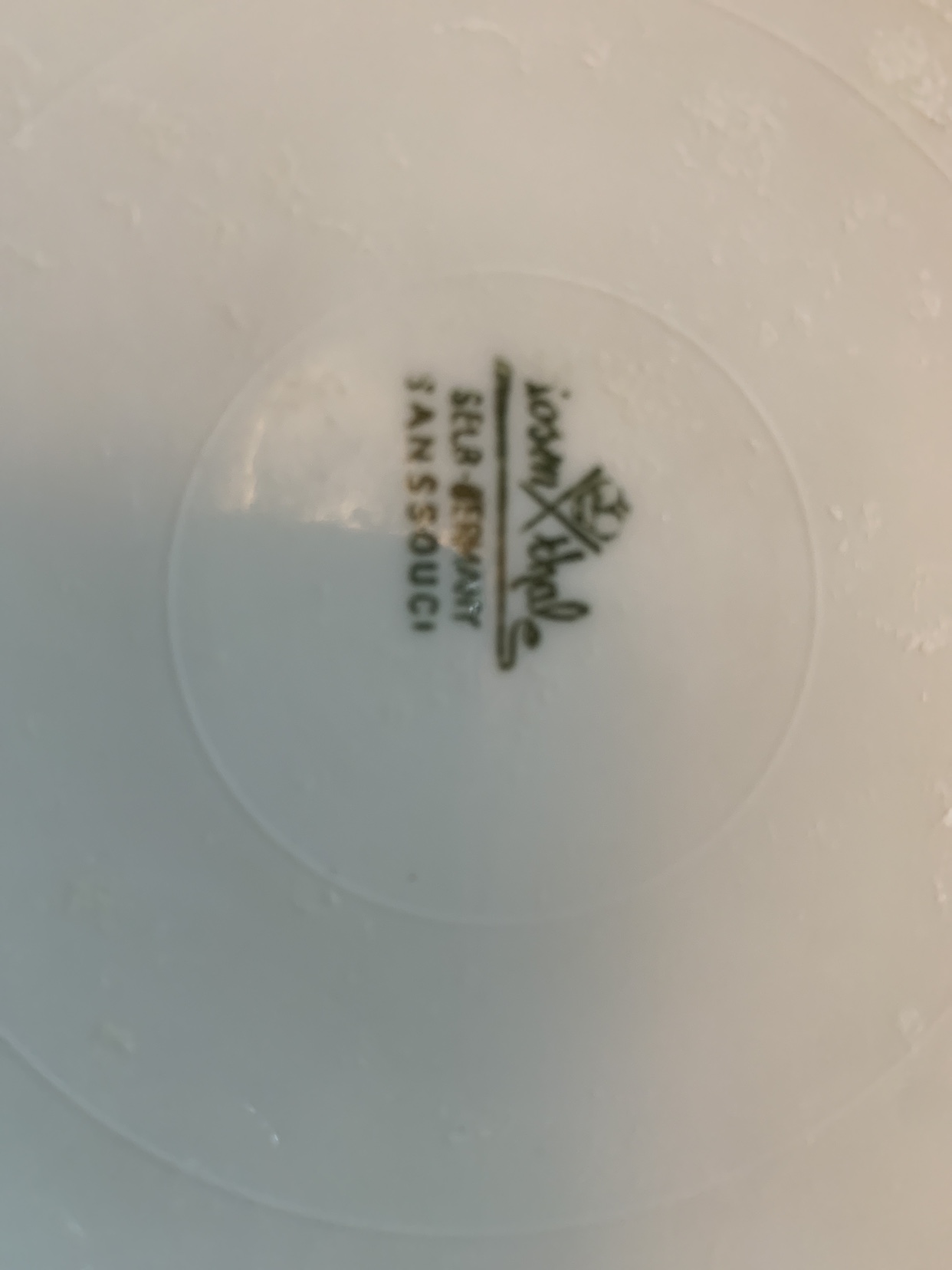 Rosenthal Sanssouci Germany Plate image indicator(2)