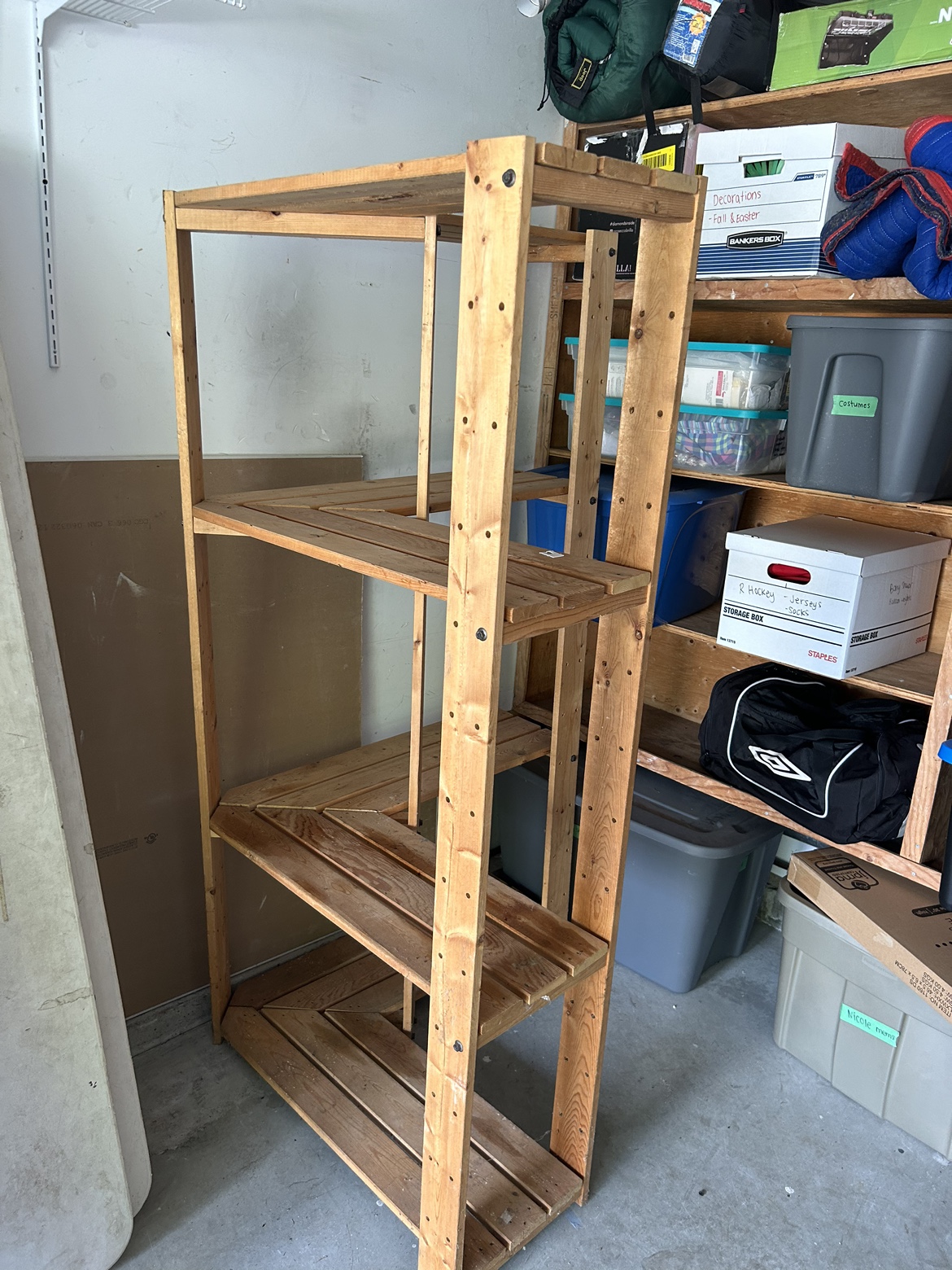 Wooden shelf - photo 2
