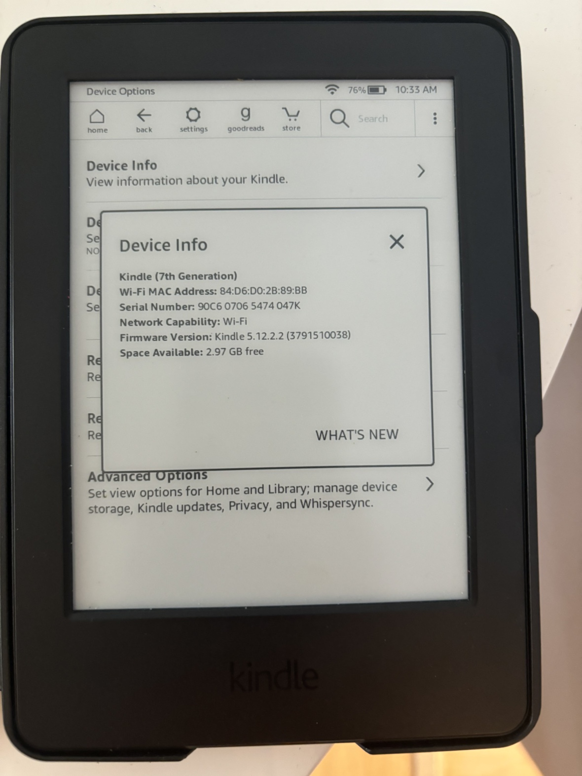 kindle 7th generation