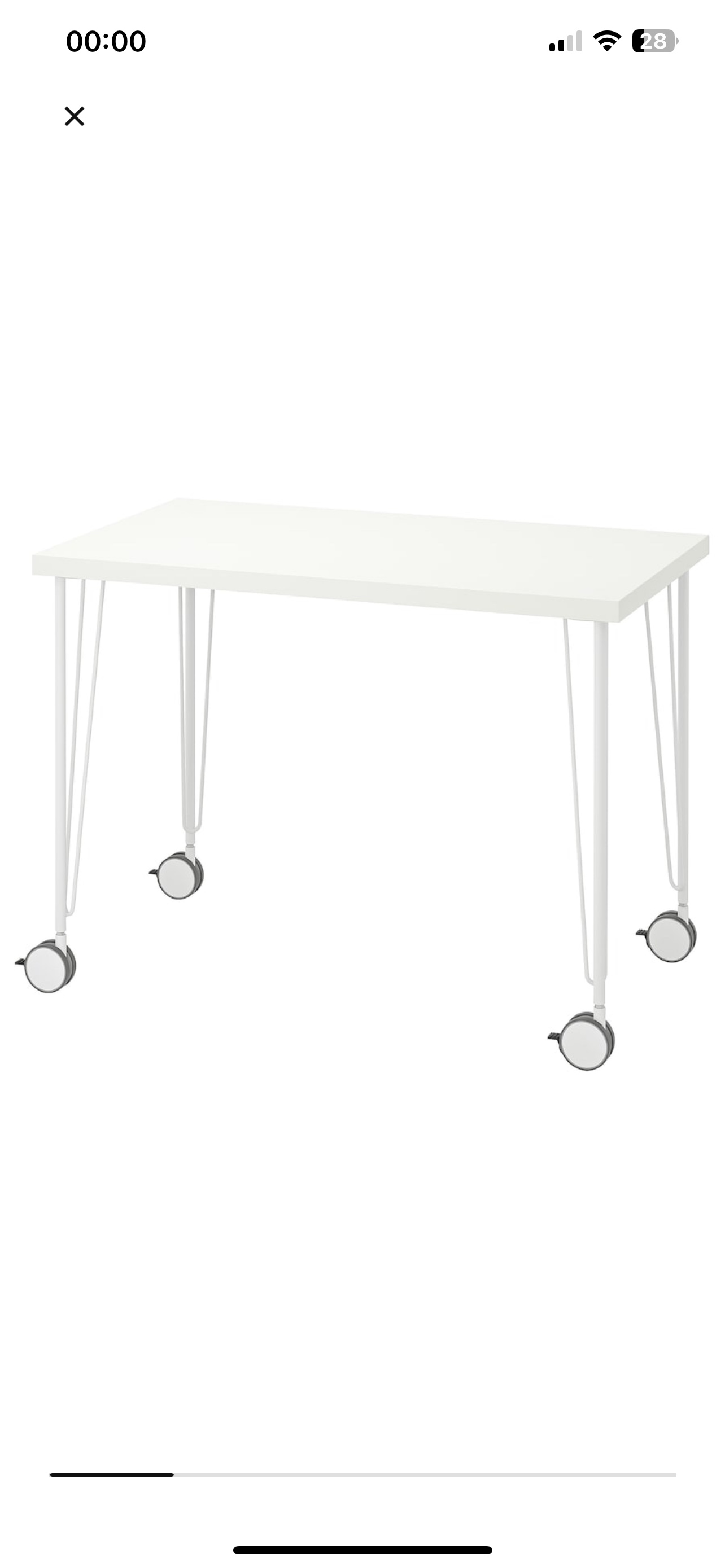 IKEA White Desk