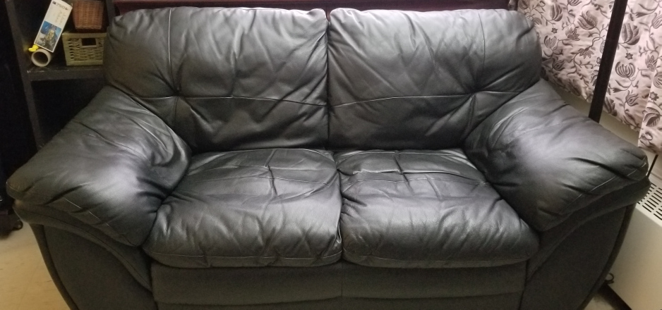 Leather Sofa Love seat (Pick up only)