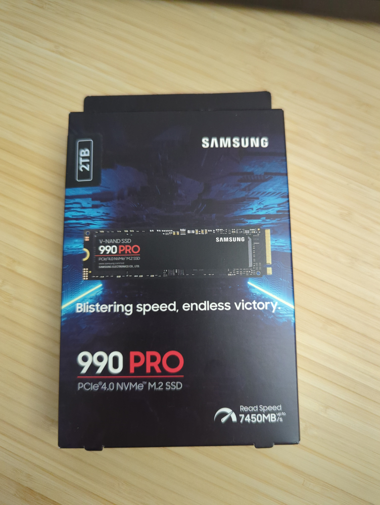 Samsung 990 pro SSD 2tb unopened
