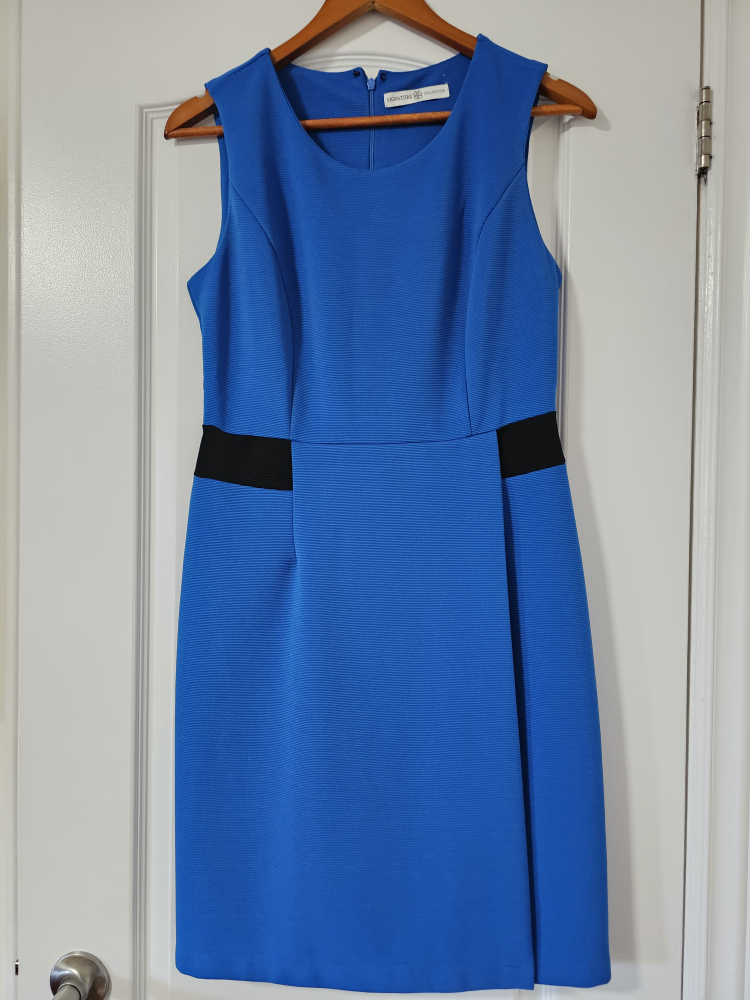 Royal blue dress