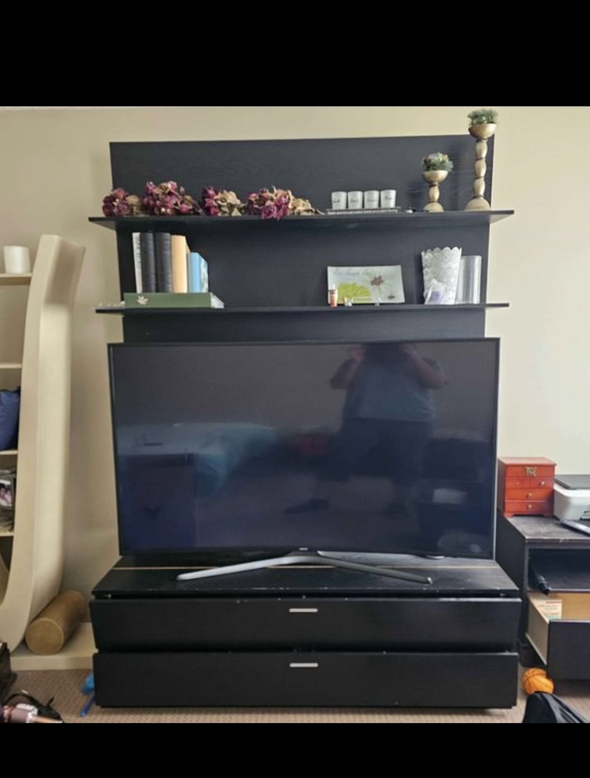 Tv stand with storage