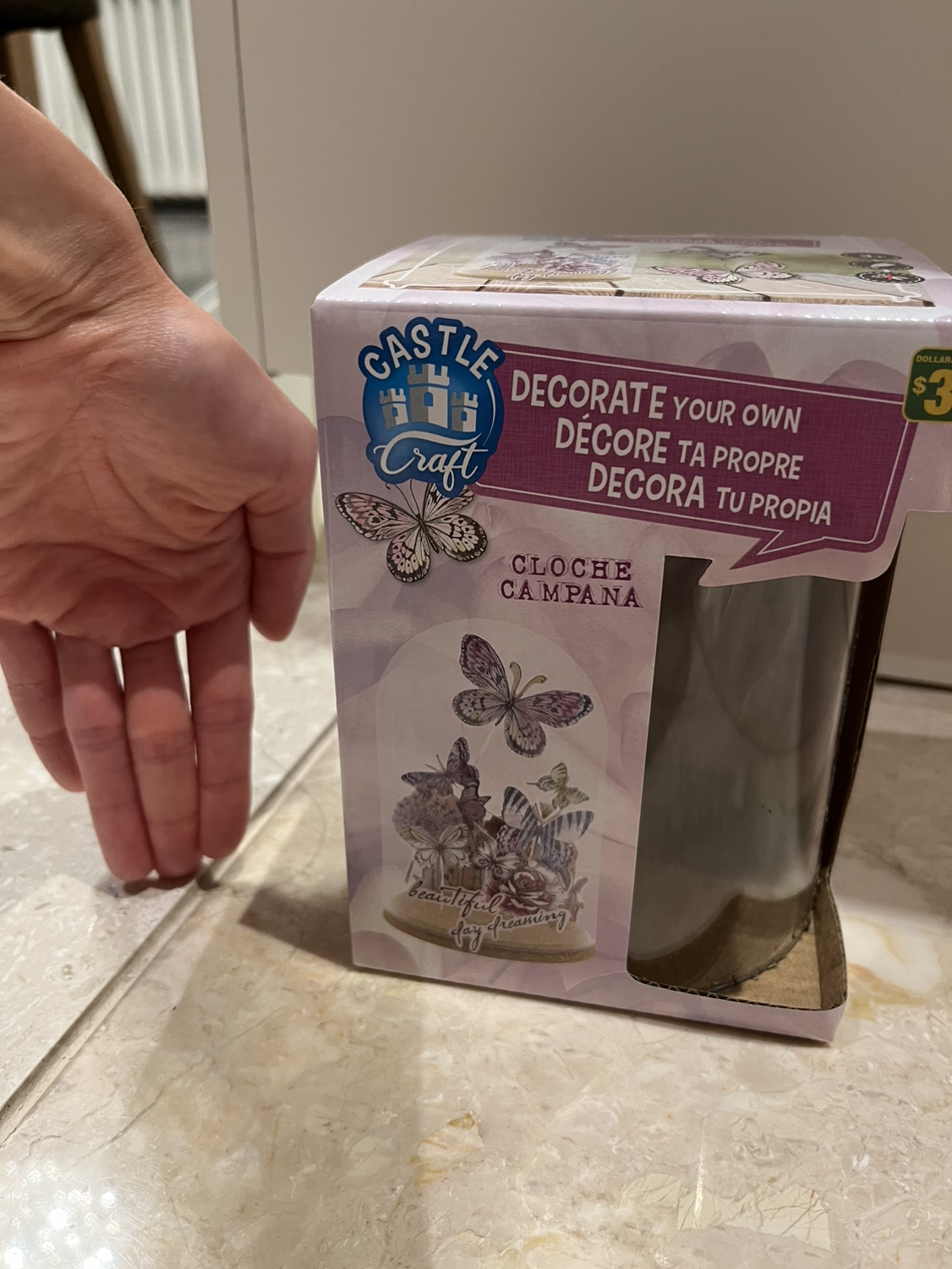 Brand new! Decorate your own cloche craft project! image indicator(2)