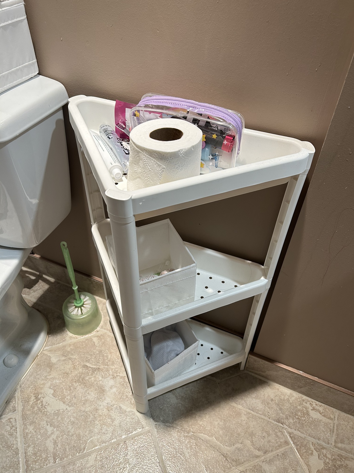 Ikea washroom shelf