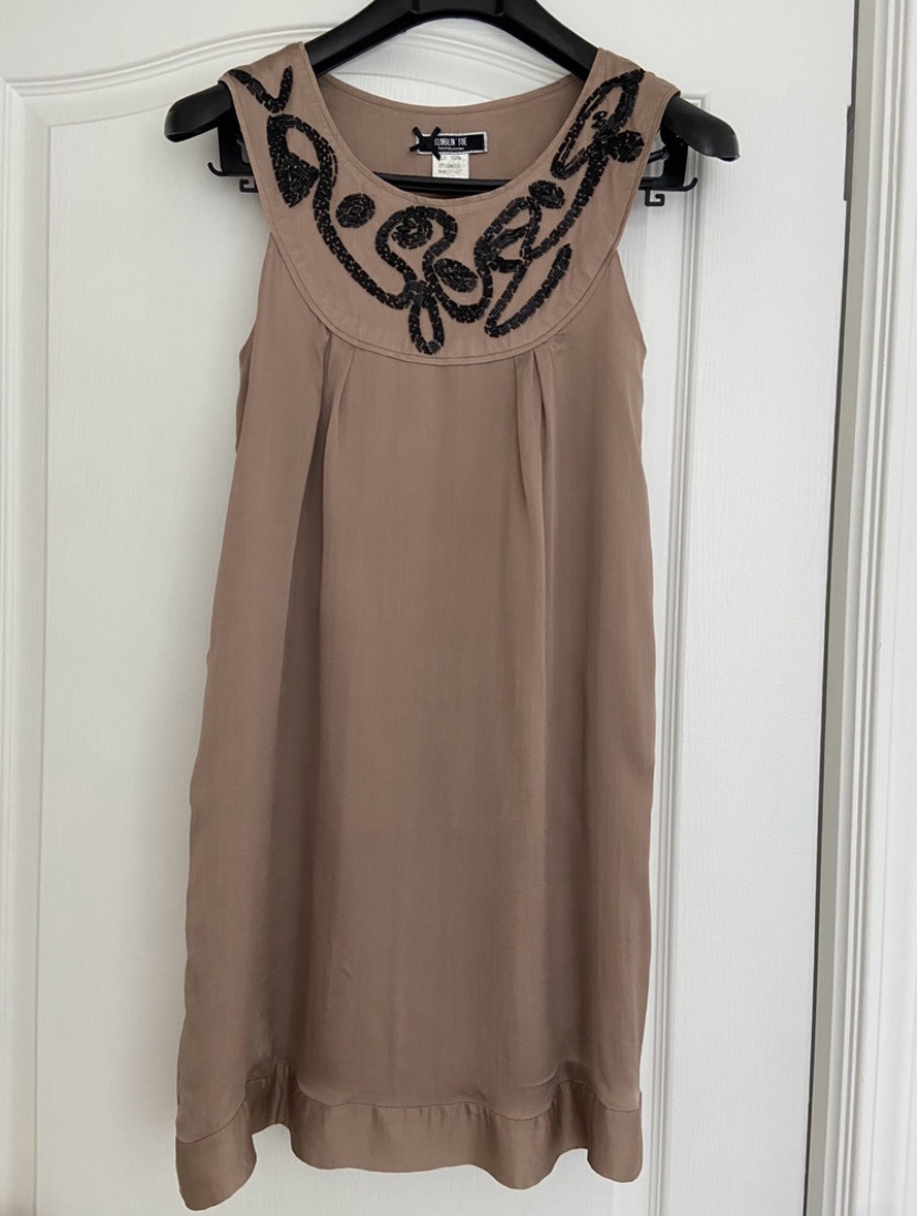 100% Silk Dress, Size XS-S