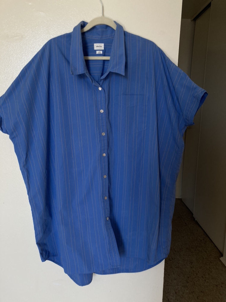 Wilfred Aritzia oversized dress shirt thumbnail