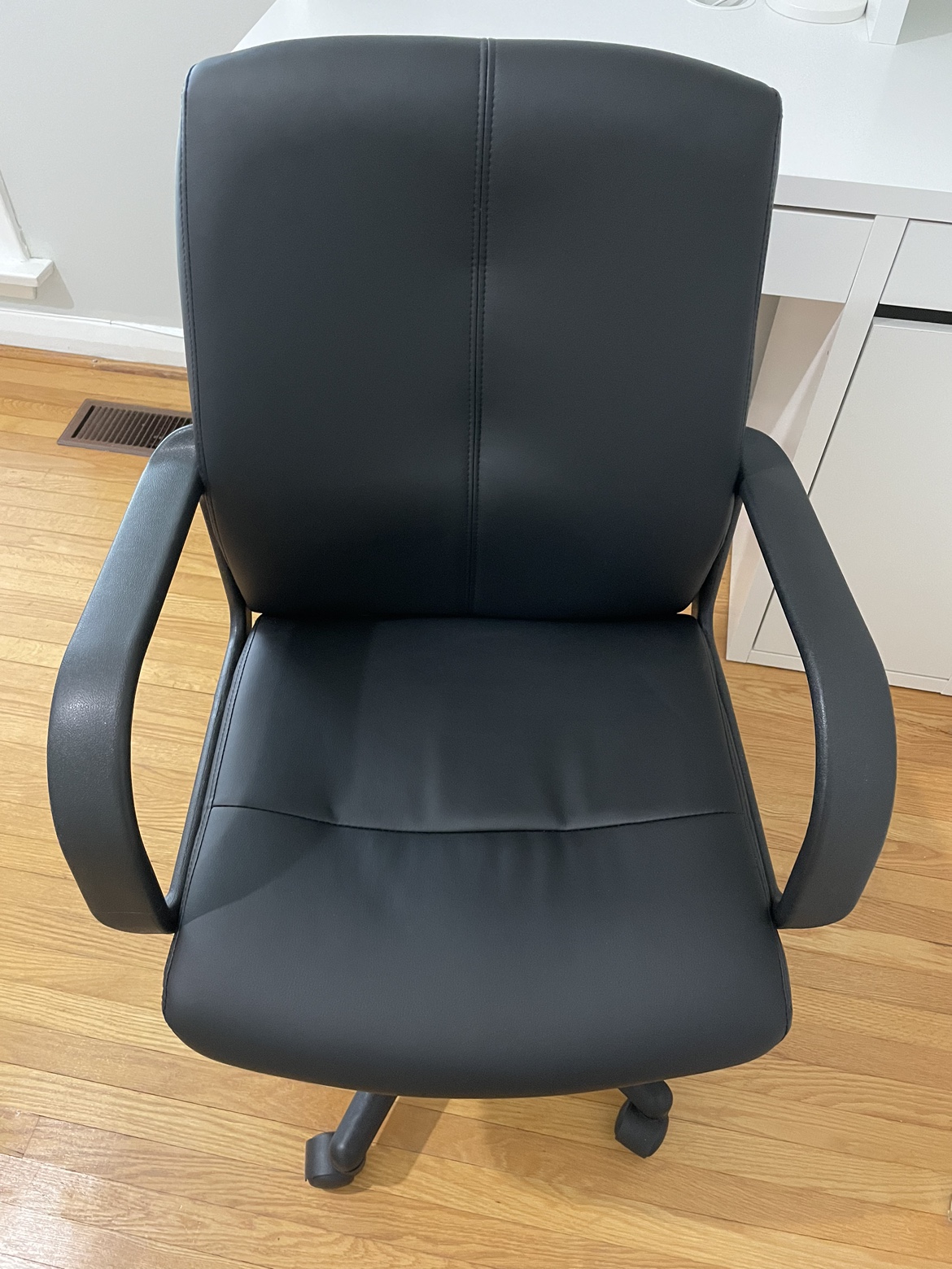 White IKEA Desk Micke + Chair image indicator(9)