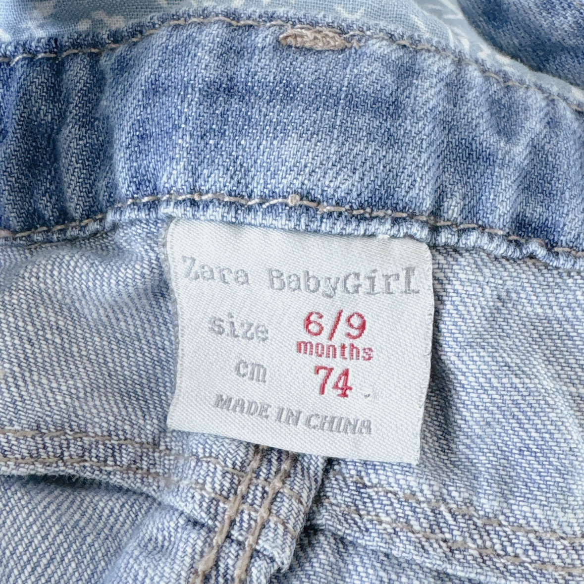 Zara overalls 6-9m image indicator(10)