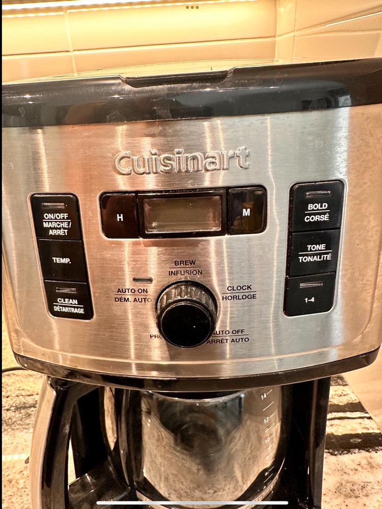 Cusinart Coffee Machine and filters - photo 2