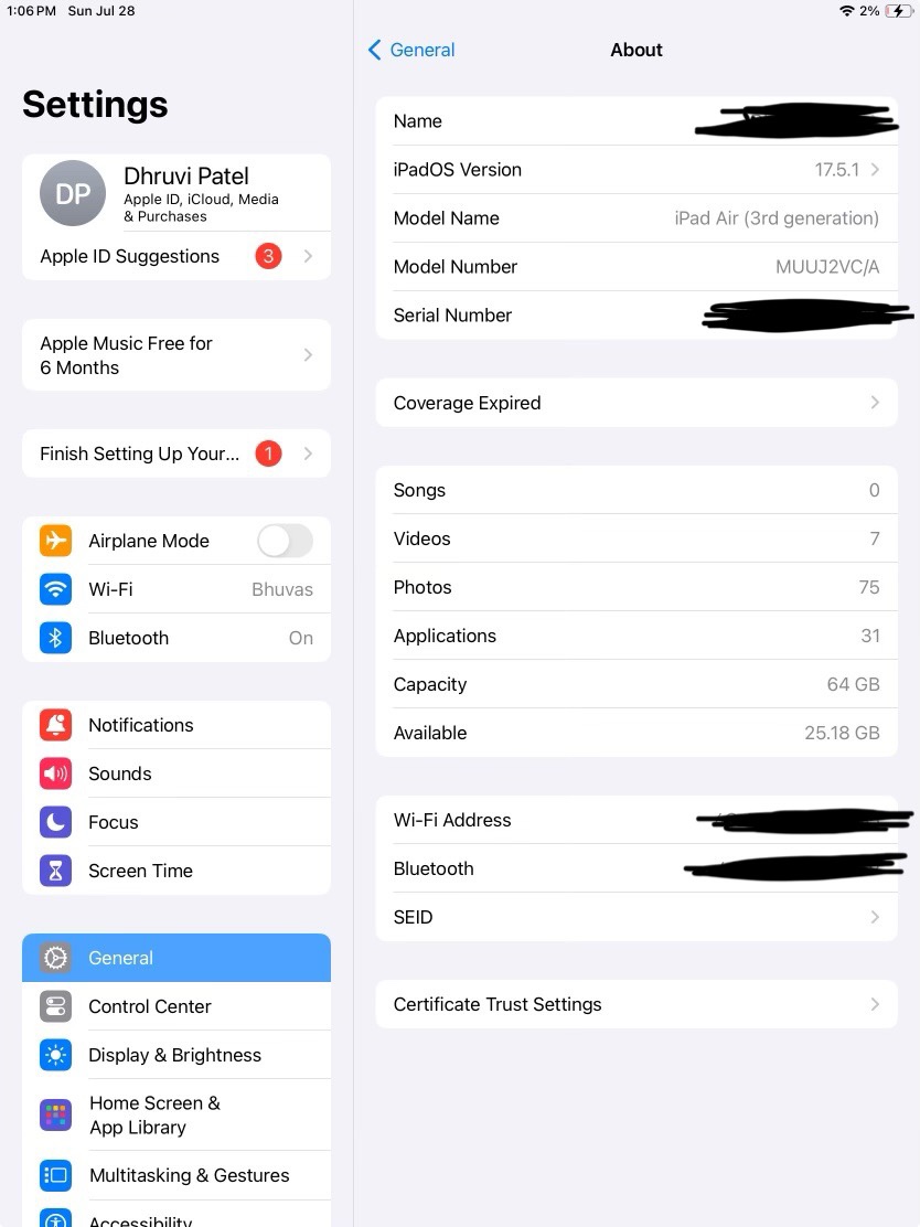 Apple iPad Air (3rd Gen)
