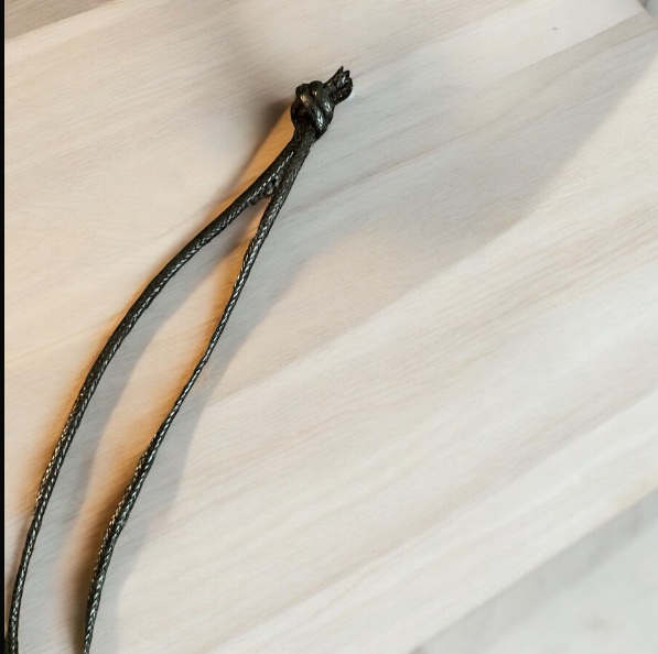 Emoji Green Smiley Face Black Eyes Smile Silver Toned Necklace image indicator(5)