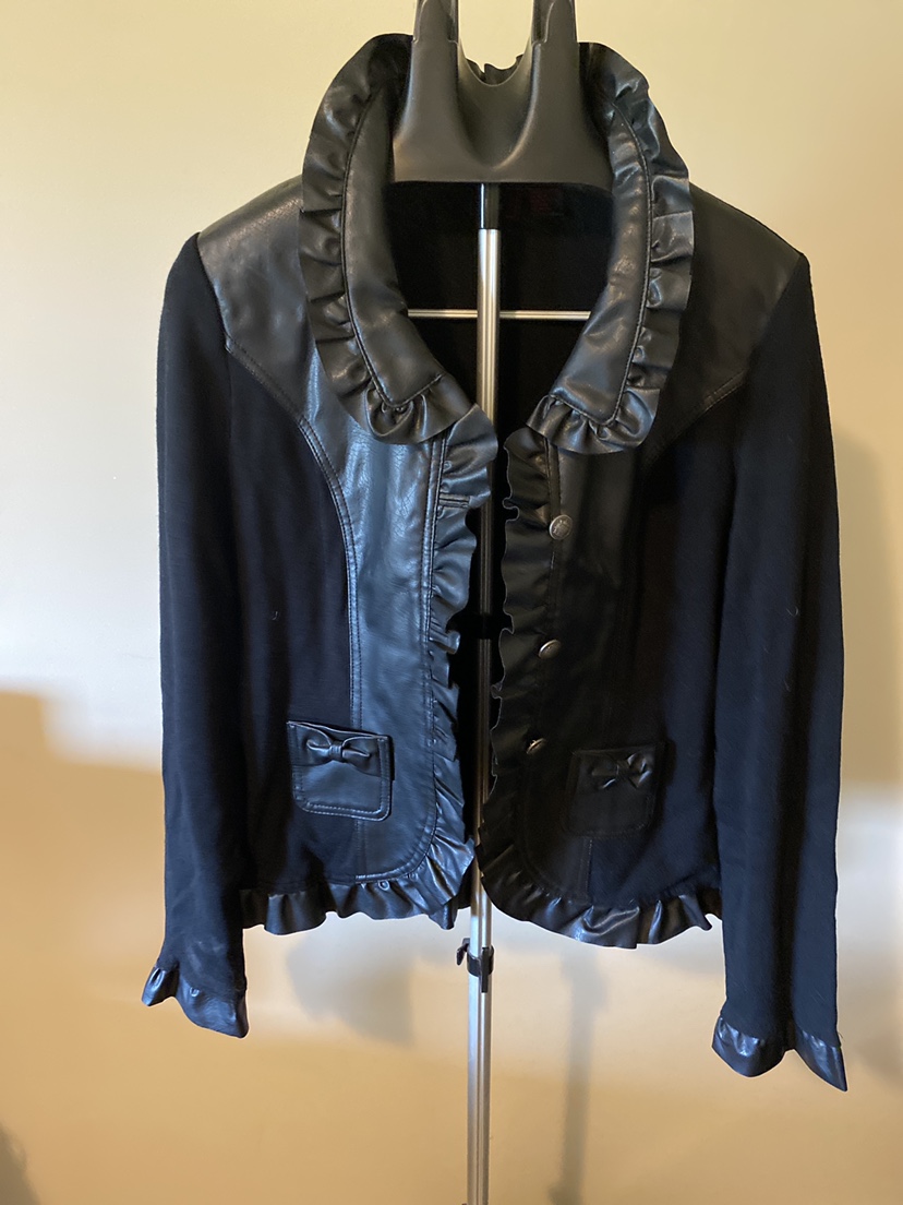 Knit blazer