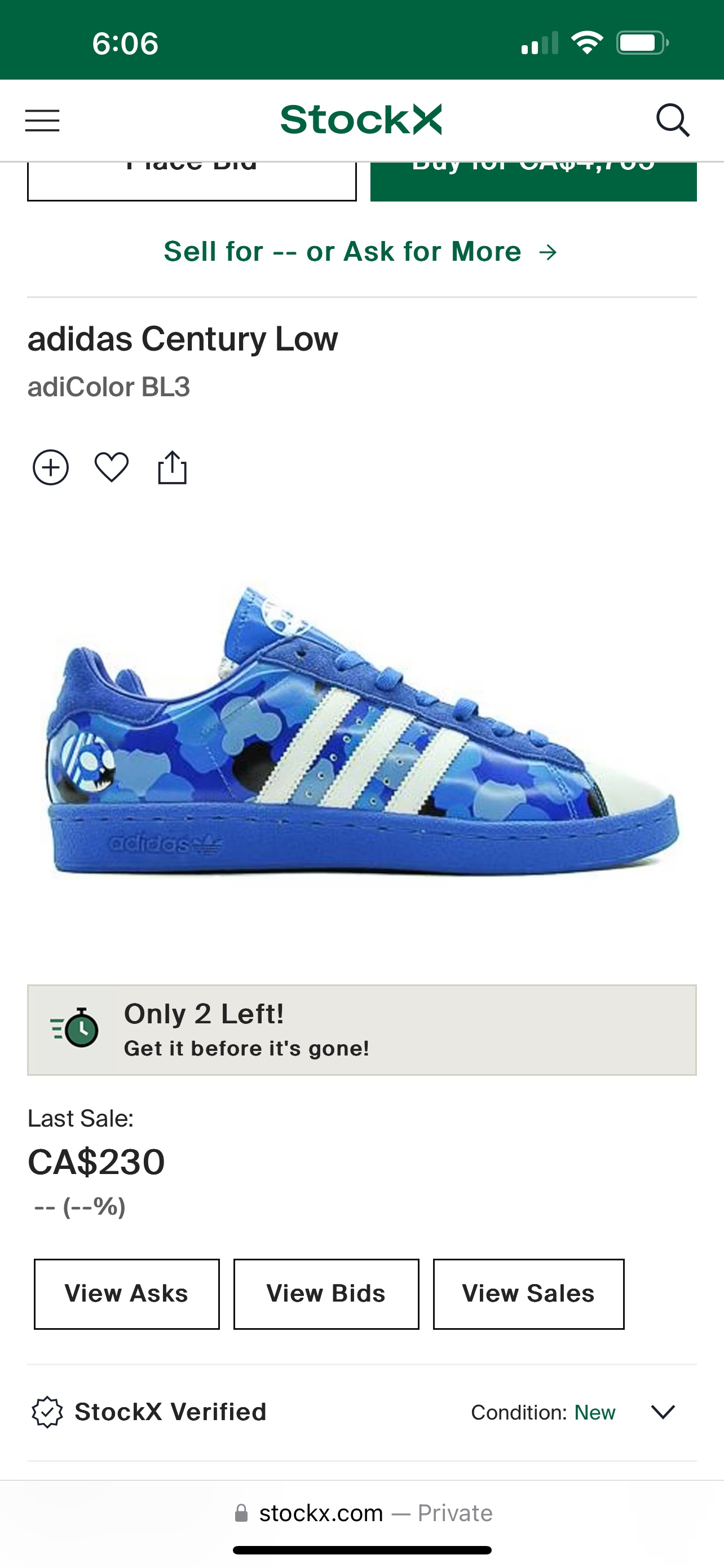 Adidas Century Low adiColor BL3 - photo 5