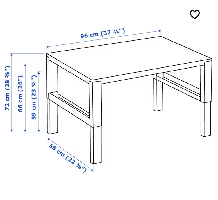 Study table and chair - photo 2