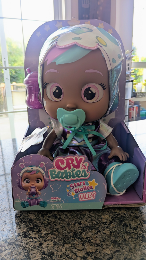 Cry Babies Lilly Stars & Etoiles Doll