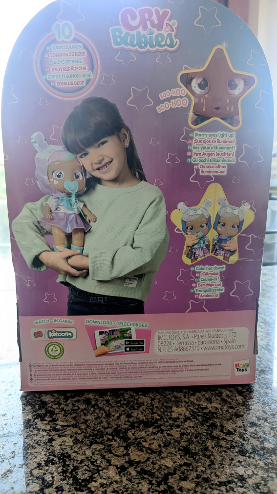 Cry Babies Lilly Stars & Etoiles Doll - photo 2