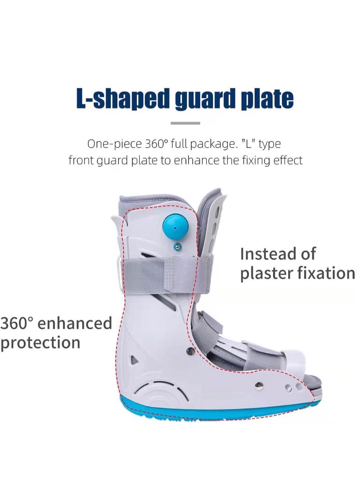 Medical Inflatable Walker Boot Large Size image indicator(4)