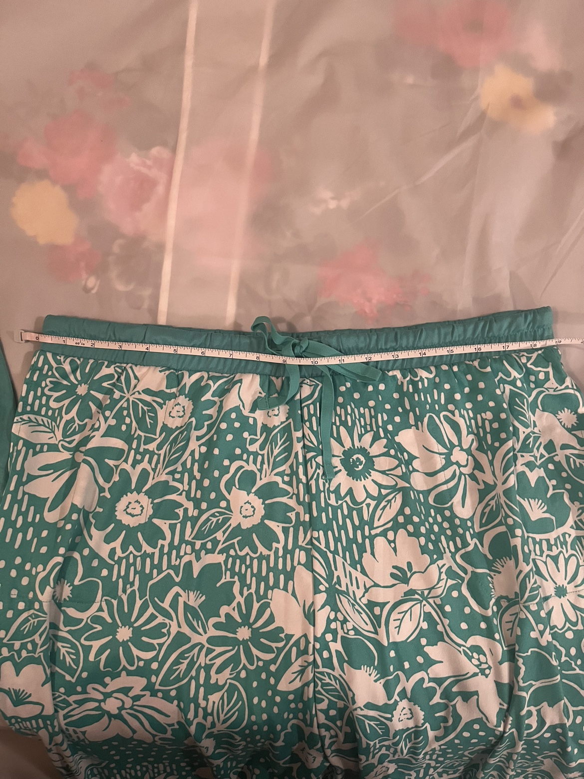 NEW Cuddl Duds Womens 3-pc Jade Print Pajama Set image indicator(10)