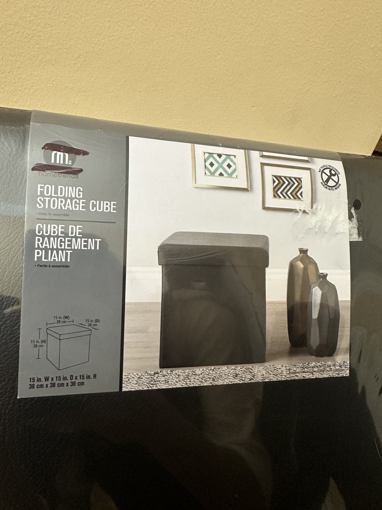 Brandnew folding storage ottoman,dining chairs 2