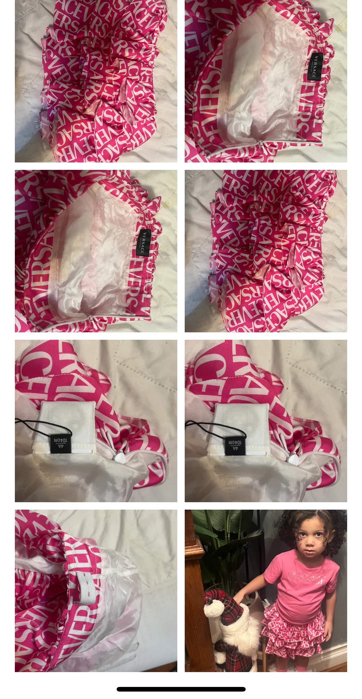 Versace kids used skirt size 4 - photo 3