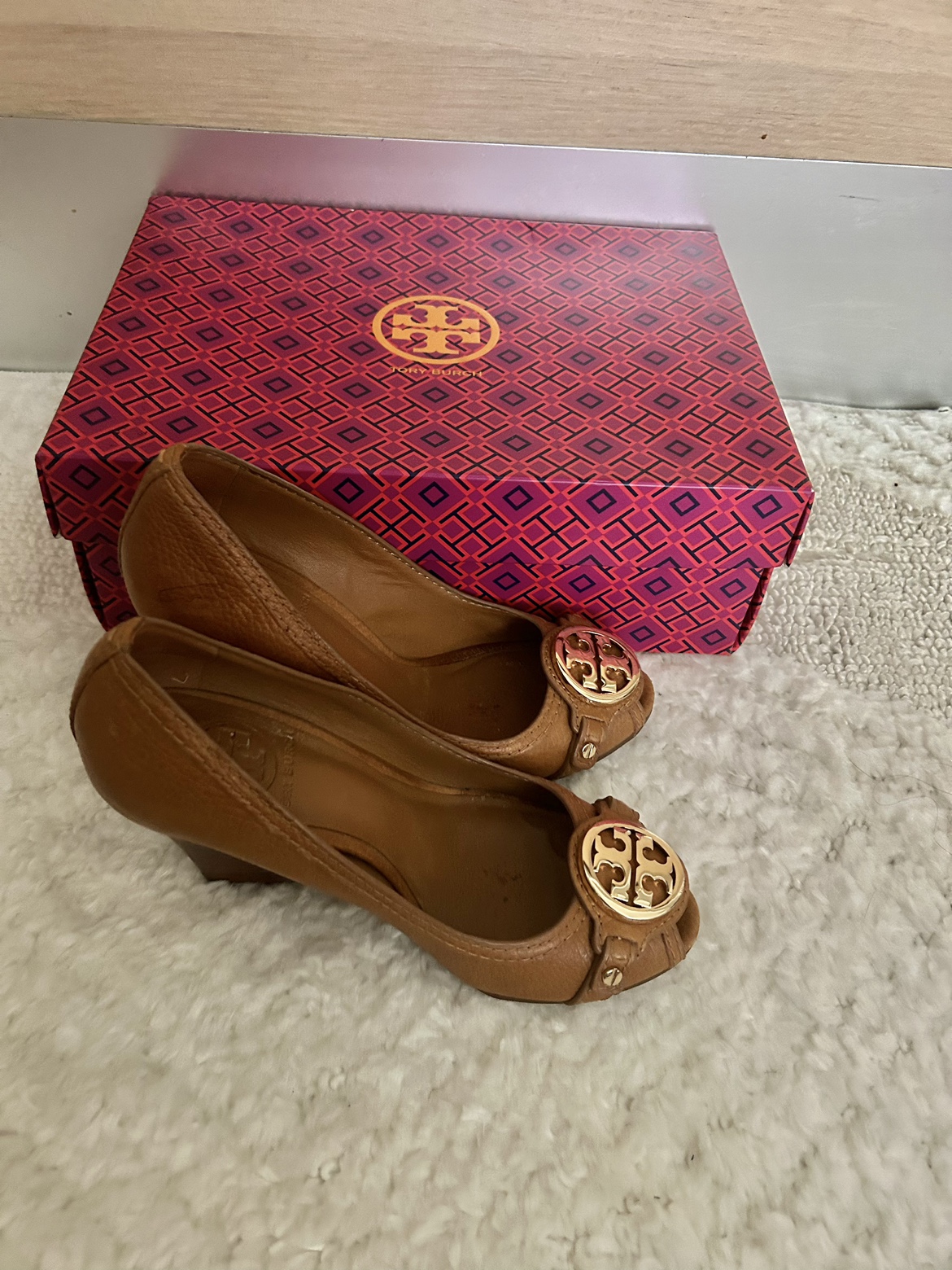 Tory Burch open toe wedge - photo 2