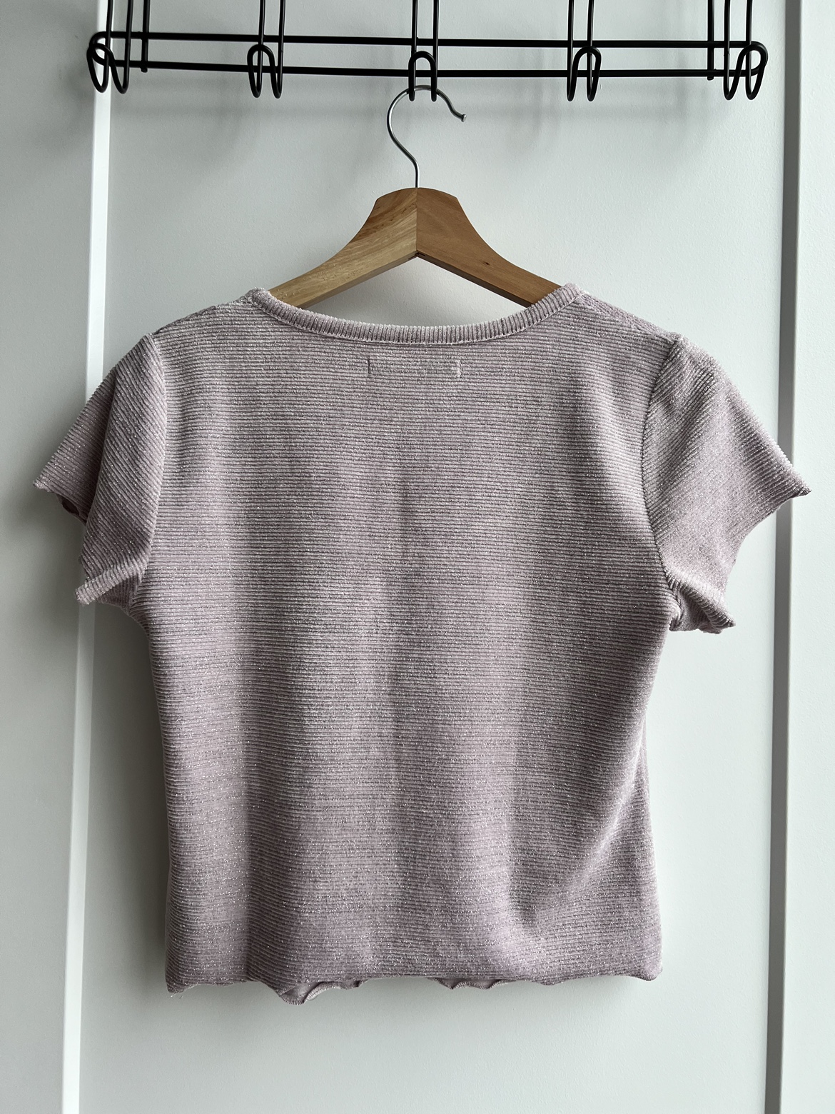 Abercrombie Pink Baby Tee image indicator(3)