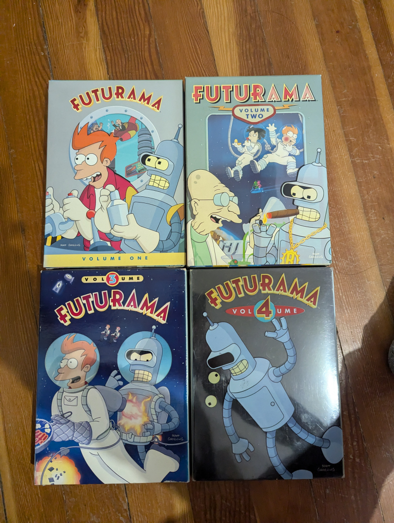 futurama dvds thumbnail