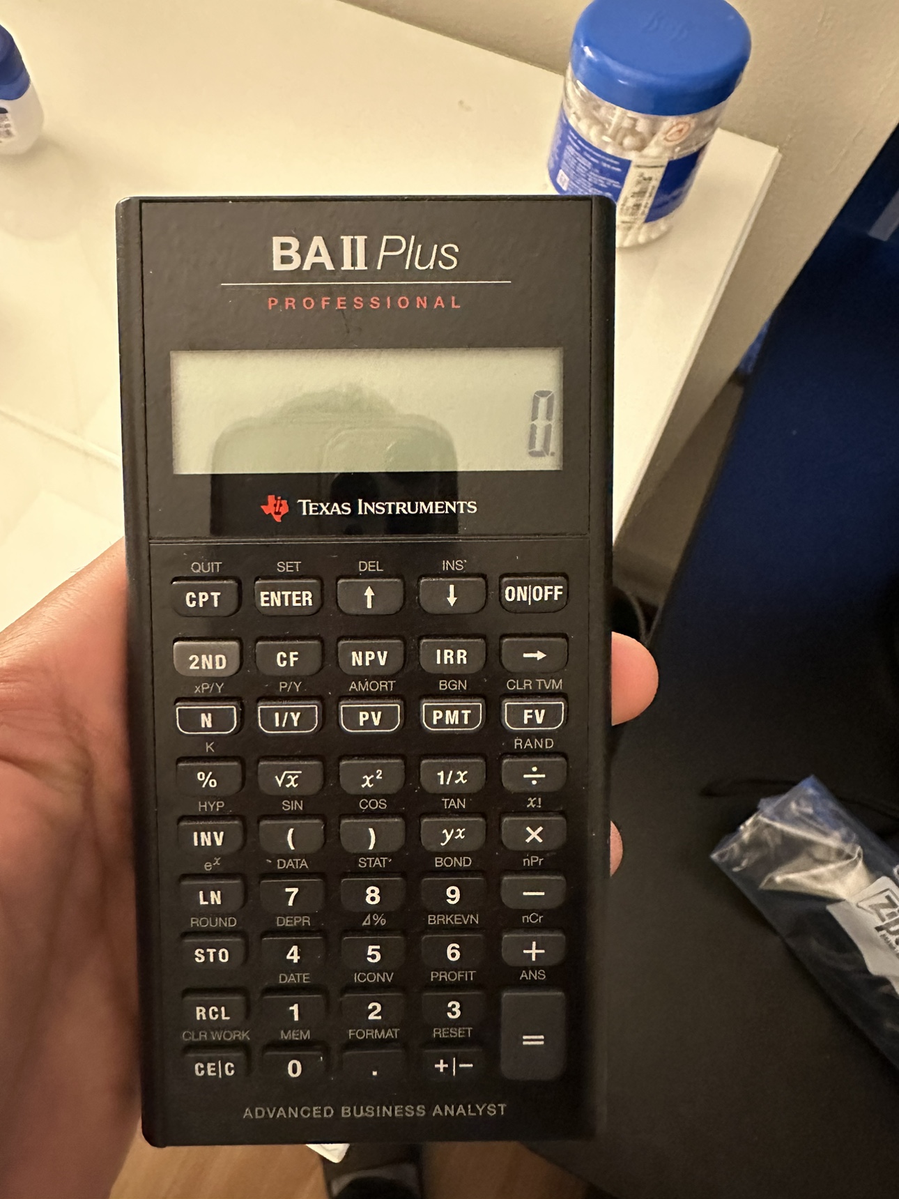 TI BA 2 plus CFA calculator
