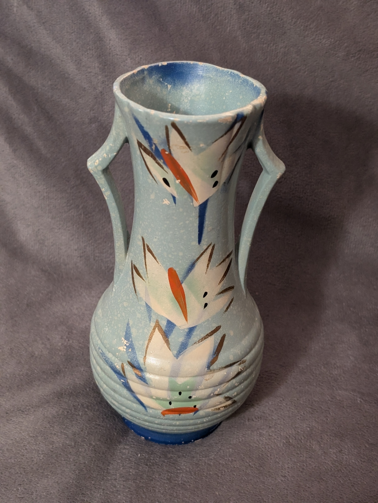 VINTAGE Kendal England Vase Very Old ⚽ image indicator(2)